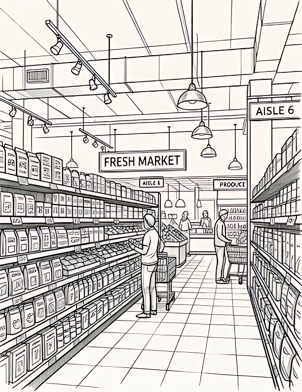 Store Concept Sketch