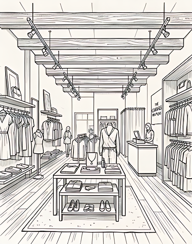 Store Concept Sketch